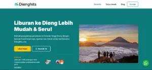 Website Wisata | Dieng Hits