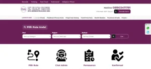 Website Travel Mobil | DN Trans