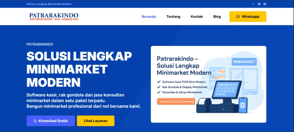 Website Company Profile | PATRARAKINDO