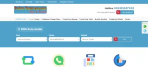 Website Travel Mobil | Putra Darmawan Tour & Travel