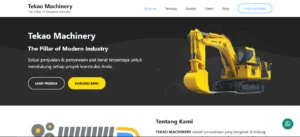 Website Company Profile | TEKAO Machinery