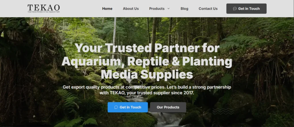 Website Company Profile | CV. TENAN KAREP OLEH